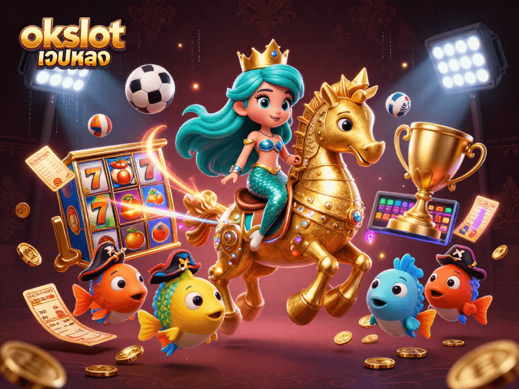 เล่นเกมสล็อตที่ okslot เว็บตรง พร้อมโปรโมชั่นที่ดีที่สุด