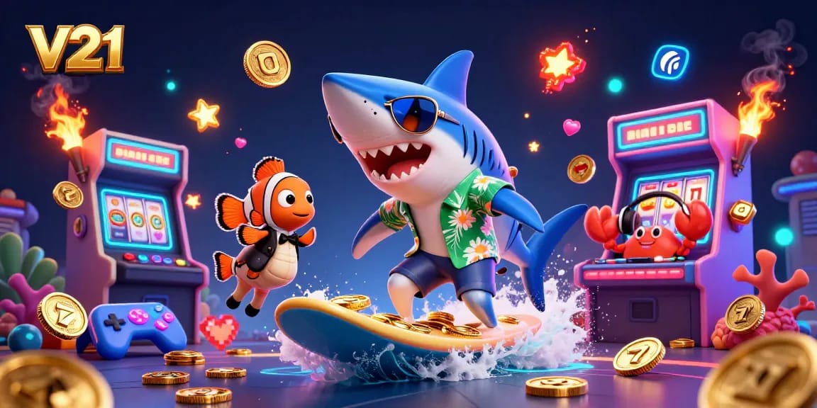 Rasakan sensasi bermain slot v21 dengan karakter unik dan permainan yang menakjubkan melalui ilustrasi 3D yang dinamis.