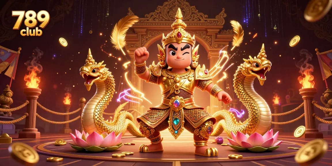 Experience thrilling gameplay at 789 club with vibrant characters and casino elements in 3D.