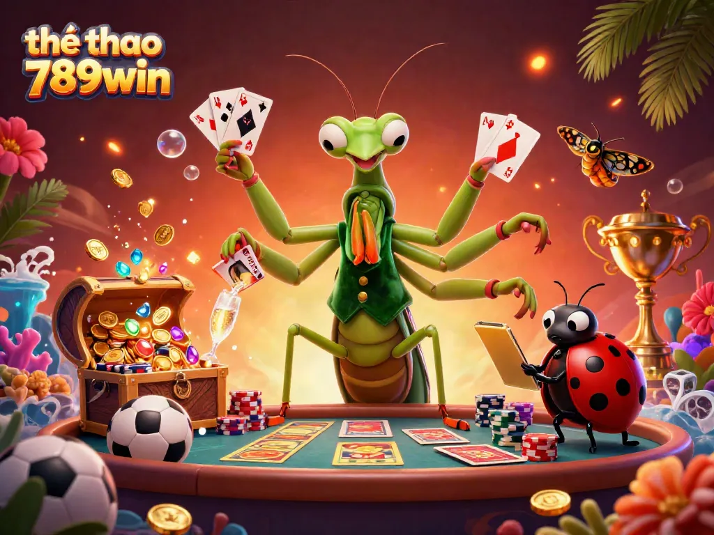 Engage in thrilling sports betting with thể thao 789win while enjoying a vibrant 3D illustration of joyful betting characters.