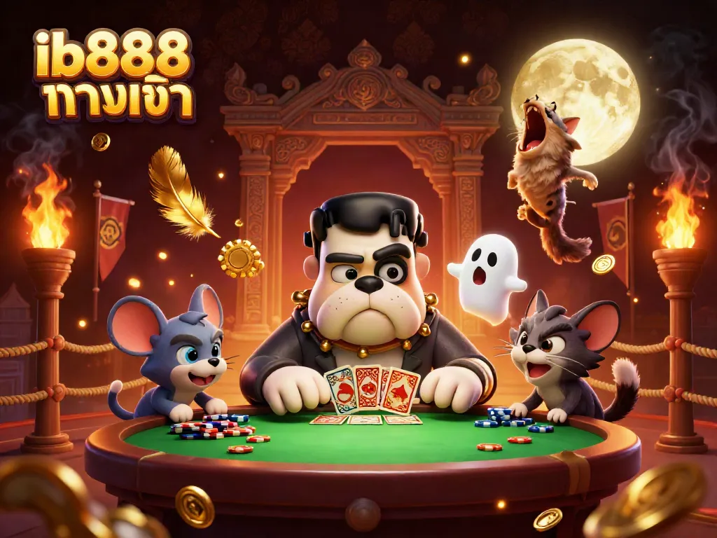 เข้าสู่ระบบ ib888 ทางเข้า กับการ์ตูนคาสิโนที่สนุกสนาน