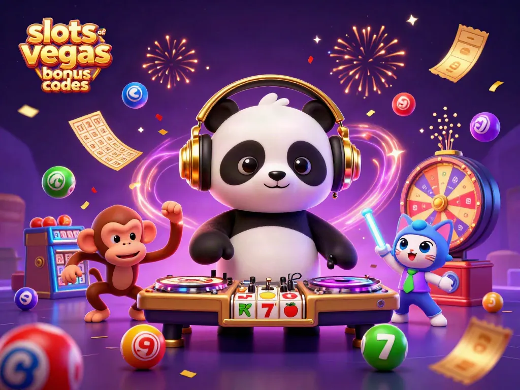 Experience excitement with slots of vegas bonus codes in a vibrant casino scene.