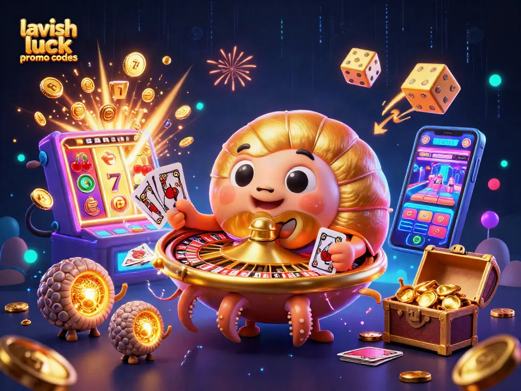 Activate lavish luck promo codes to unleash vibrant wins in this dynamic casino scene.