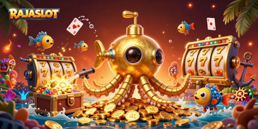 Menangkan jackpot dengan RAJASLOT, iklan kasino yang penuh keseruan