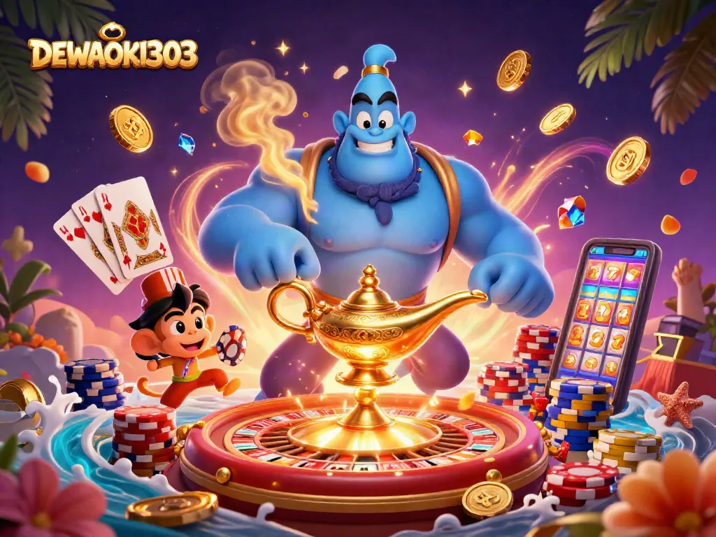 Menggandakan kemenangan di DEWAHOKI303 dengan permainan slot online yang mengasyikkan dan peluang jackpot.