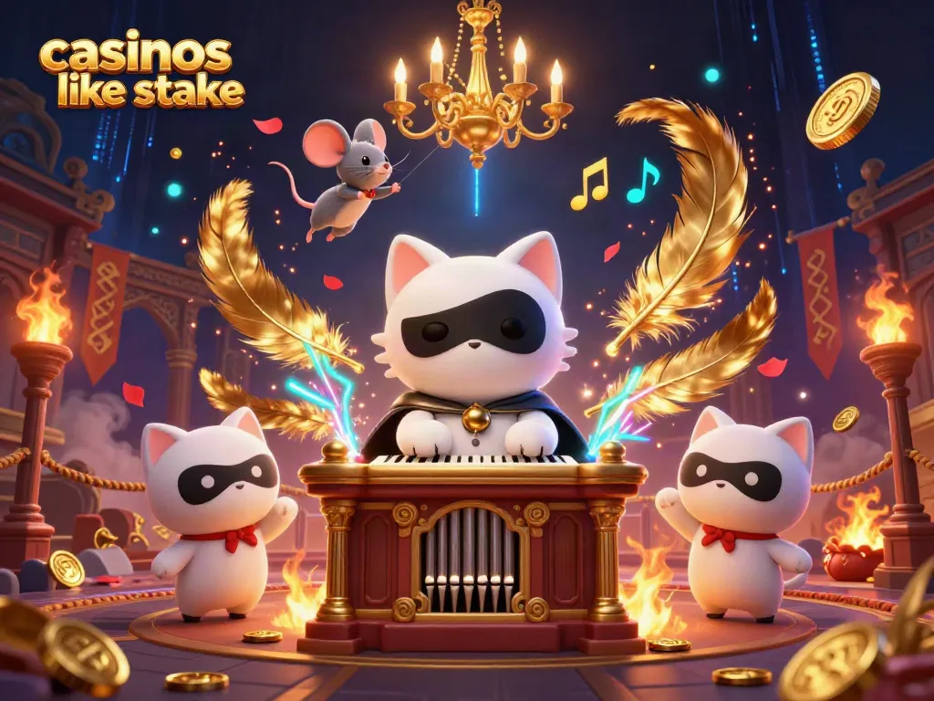 Spin and win at casinos like stake with vibrant 3D characters and dynamic game elements!