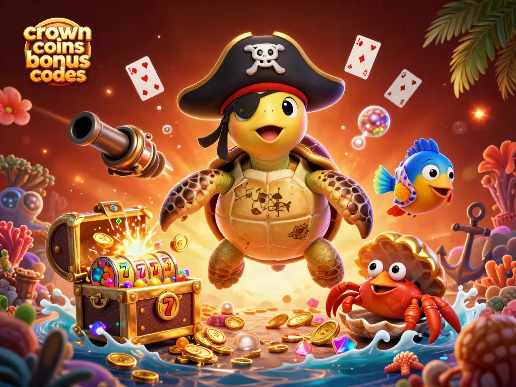 Join the gaming adventure with crown coins bonus codes, featuring treasure hunting and slot reels!