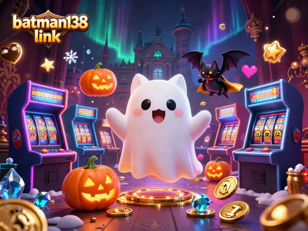 Win big with the batman138 link in this vibrant, lively casino illustration.